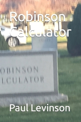 Book cover for Robinson Calculator