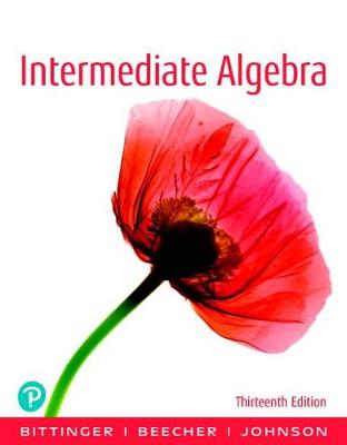 Book cover for Intermediate Algebra Plus New Mylab Math with Pearson Etext -- 24 Month Access Card Package