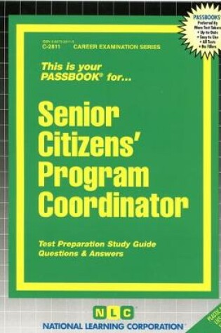 Cover of Senior Citizens' Program Coordinator