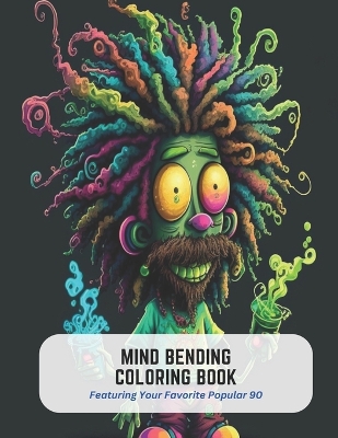 Book cover for Mind Bending Coloring Book