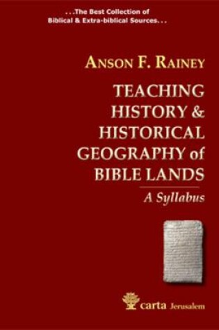 Cover of Teaching History & Historical Geography of Bible Lands
