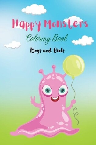 Cover of Happy Monsters Coloring Book