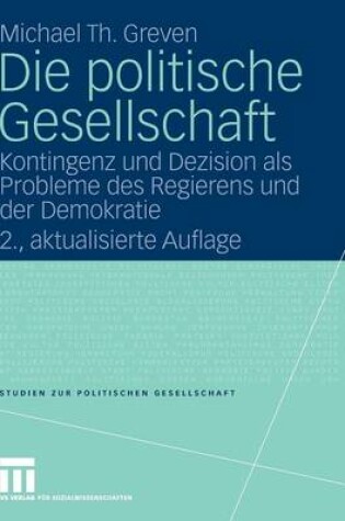 Cover of Die Politische Gesellschaft