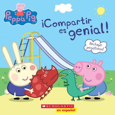 Book cover for Peppa Pig: ¡Compartir Es Genial! (Learning to Share)