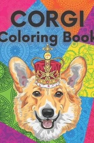 Cover of Corgi Coloring Book