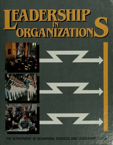 Book cover for Leadership in Organizations