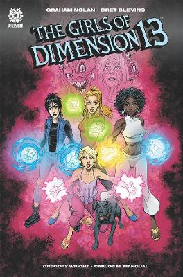 Book cover for GIRLS OF DIMENSION 13