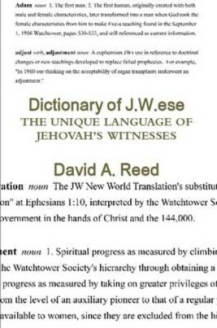Cover of Dictionary of J.W.Ese