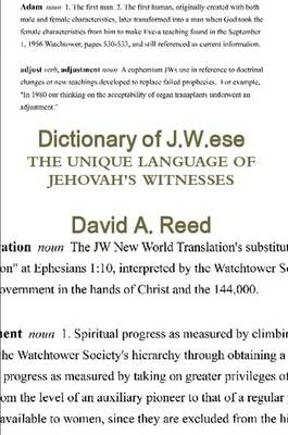 Book cover for Dictionary of J.W.Ese