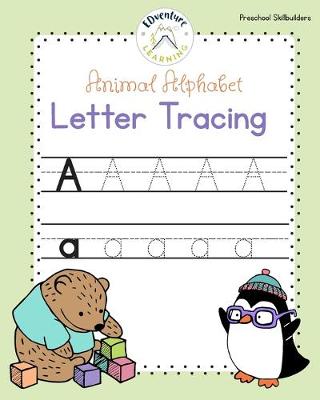 Book cover for Animal Alphabet Letter Tracing