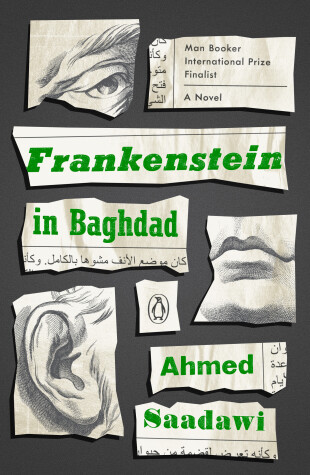 Book cover for Frankenstein in Baghdad