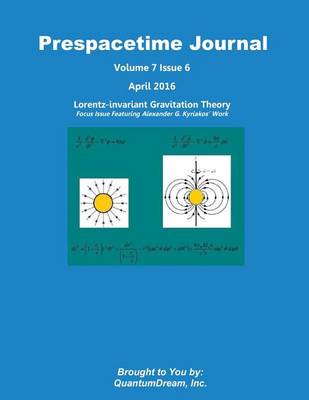 Book cover for Prespacetime Journal Volume 7 Issue 6