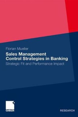 Cover of Sales Management Control Strategies in Banking