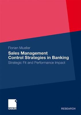 Book cover for Sales Management Control Strategies in Banking