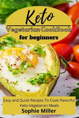 Book cover for Keto Vegetarian Cookbook for Beginners