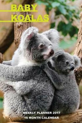 Cover of Baby Koalas Weekly Planner 2017