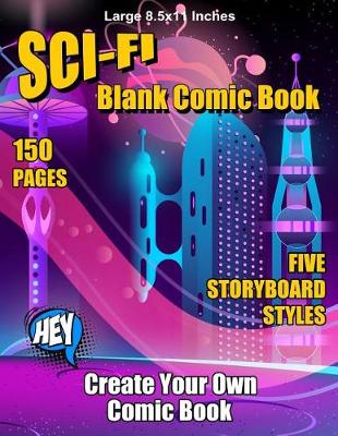 Book cover for Sci-Fi Blank Comic Book