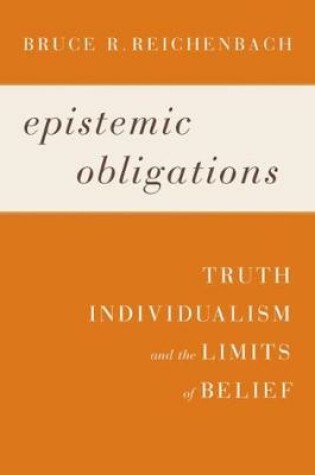 Cover of Epistemic Obligations