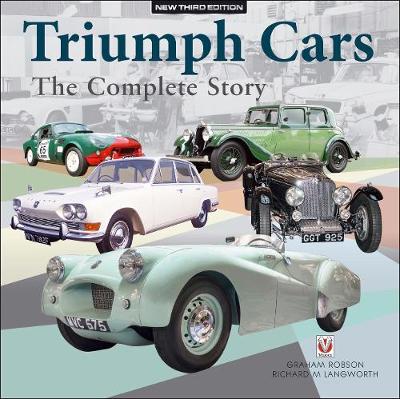 Book cover for Triumph Cars - The Complete Story