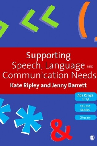 Cover of Supporting Speech, Language & Communication Needs