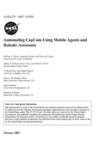 Cover of Automating Capcom Using Mobile Agents and Robotic Assistants