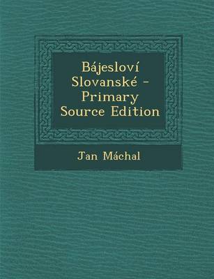 Book cover for Bajeslovi Slovanske