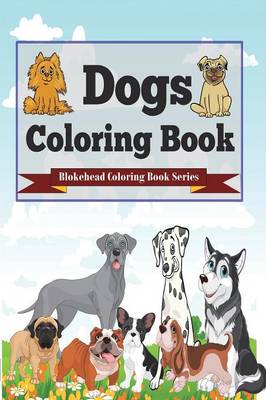 Book cover for Dogs Coloring Book