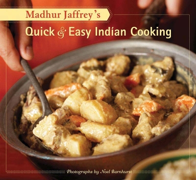 Book cover for Madhur Jaffrey's Quick & Easy Indian Cooking