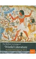 Book cover for Bedford Anthology of World Literature V1 & V2 & V3 & Literactive