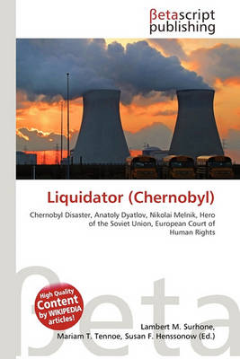 Book cover for Liquidator (Chernobyl)