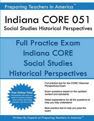 Book cover for Indiana CORE 051 Social Studies Historical Perspectives