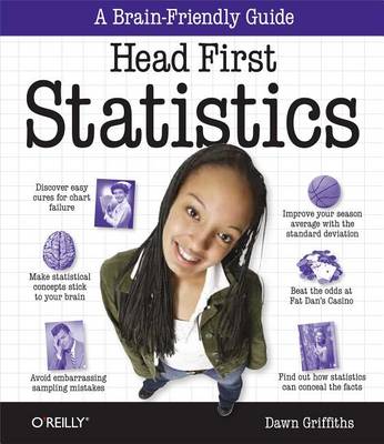 Book cover for Head First Statistics