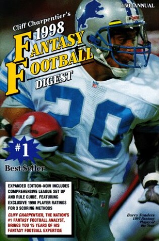 Cover of Charpentier's 1998 Fantasy Football Digest