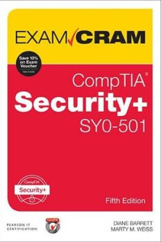 Cover of CompTIA Security+ SY0-501 Exam Cram