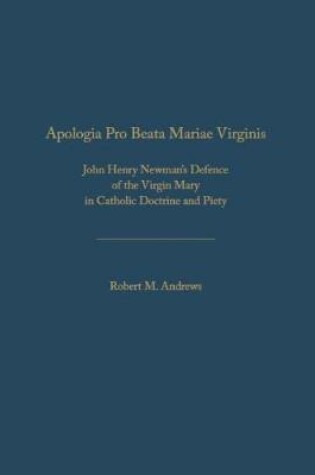 Cover of Apologia Pro Beata Maria Virgine