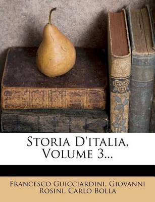 Book cover for Storia D'Italia, Volume 3...