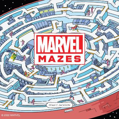 Book cover for Marvel Mazes