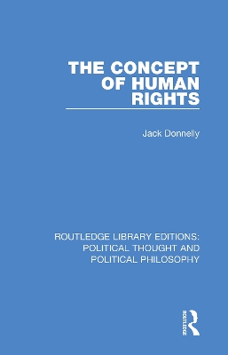 Cover of The Concept of Human Rights