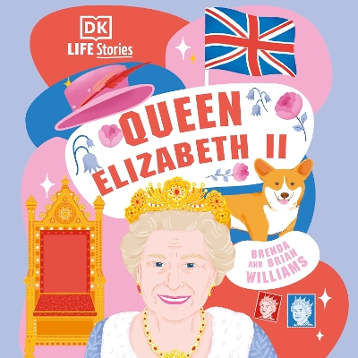 Book cover for DK Life Stories Queen Elizabeth II