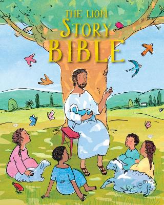 Book cover for The Lion Story Bible