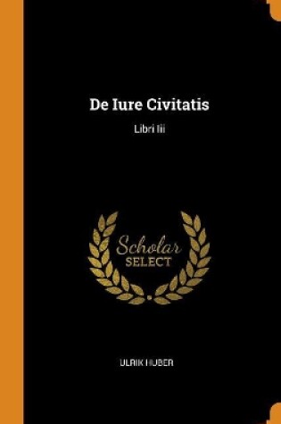 Cover of de Iure Civitatis