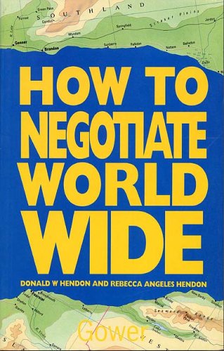 Book cover for How to Negotiate Worldwide