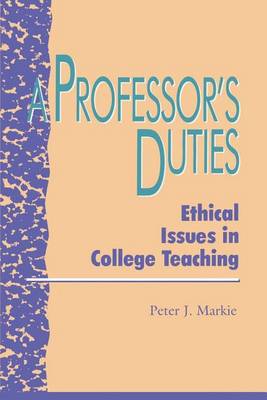 Cover of Professor's Duties