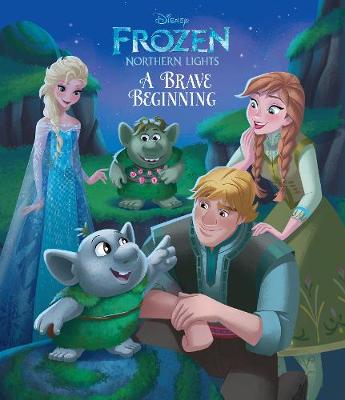 Book cover for Disney Frozen Northern Lights A Brave Beginning