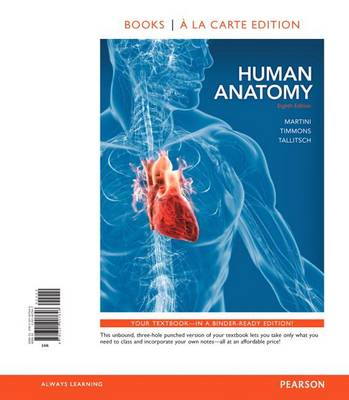 Book cover for Human Anatomy, Books a la Carte Plus Mastering A&p with Etext -- Access Card Package