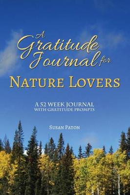 Book cover for A Gratitude Journal for Nature Lovers