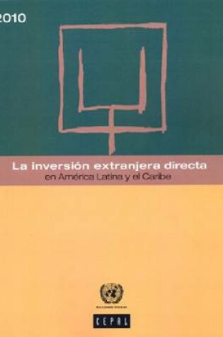 Cover of La inversion extranjera directa en America Latina y el Caribe