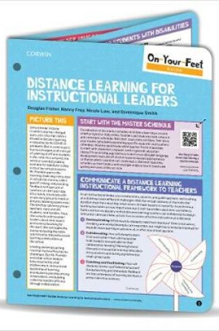 Cover of On-Your-Feet Guide: Distance Learning for Instructional Leaders