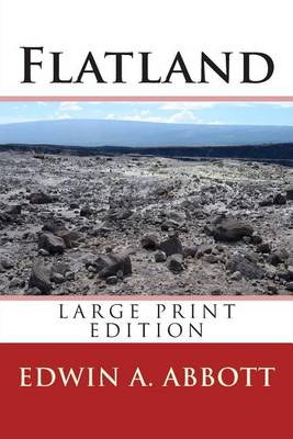 Book cover for Flatland - Large Print Edition