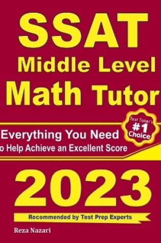 Cover of SSAT Middle Level Math Tutor